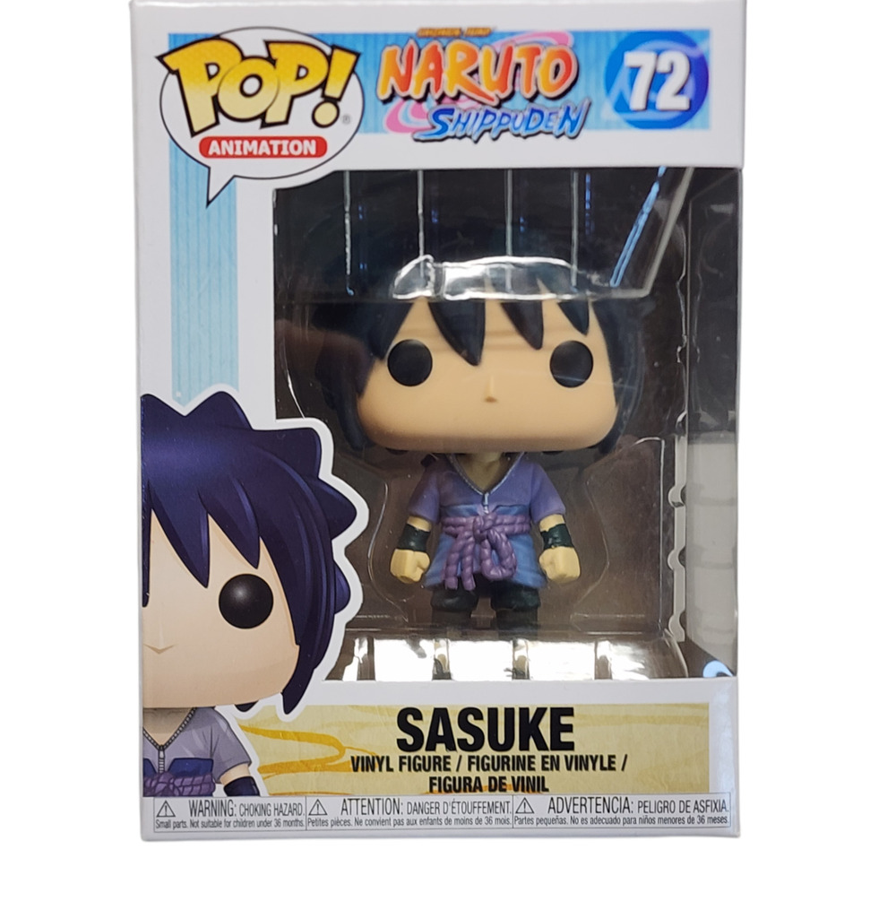 Funko Pop! Vinyl Naruto Sasuke Uchiha #72 Vinyl Action Figure Anime